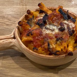 Ziti arruscati al forno