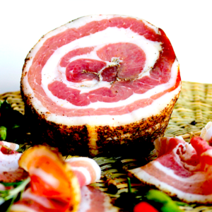 Pancetta arrotolata